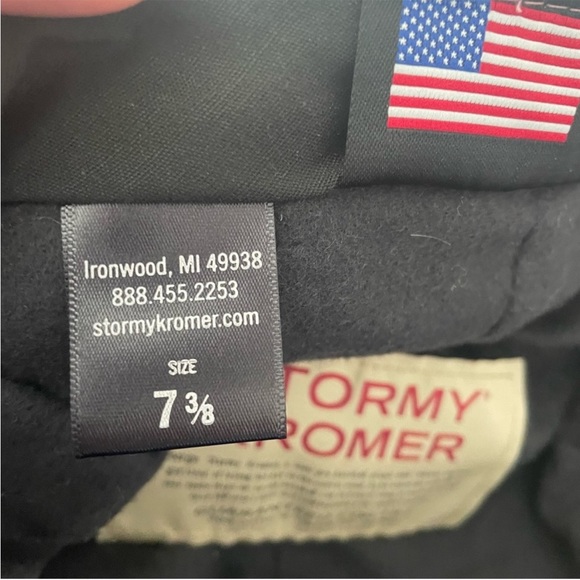 Set 2 Cap/Hats 1 Stormy Kromer Petal Pusher Cap Wool Blend 2 Gray Herringbone - Picture 6 of 16